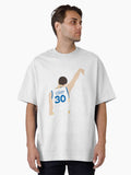 Stephen Curry Oversized T-shirt | Trendy Graphic Tee | Casual Unisex T-shirt