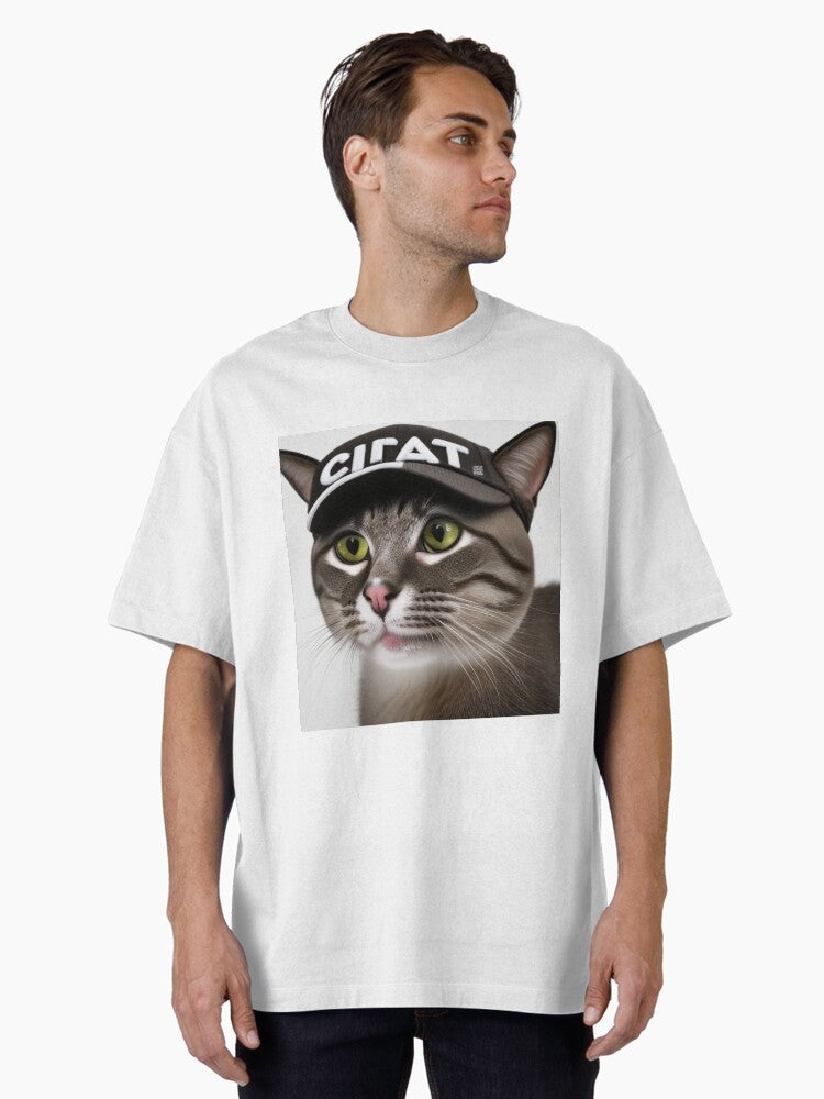Feline Fanatics Oversized Shirt T Shirt US Trend