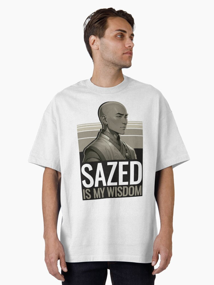 Sazed The True Keeper Mistborn Fan Art Merch Oversized T Shirt T Shirt Best Seller Look Daily Comfort
