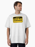 ADHD Quote Oversized T-Shirt