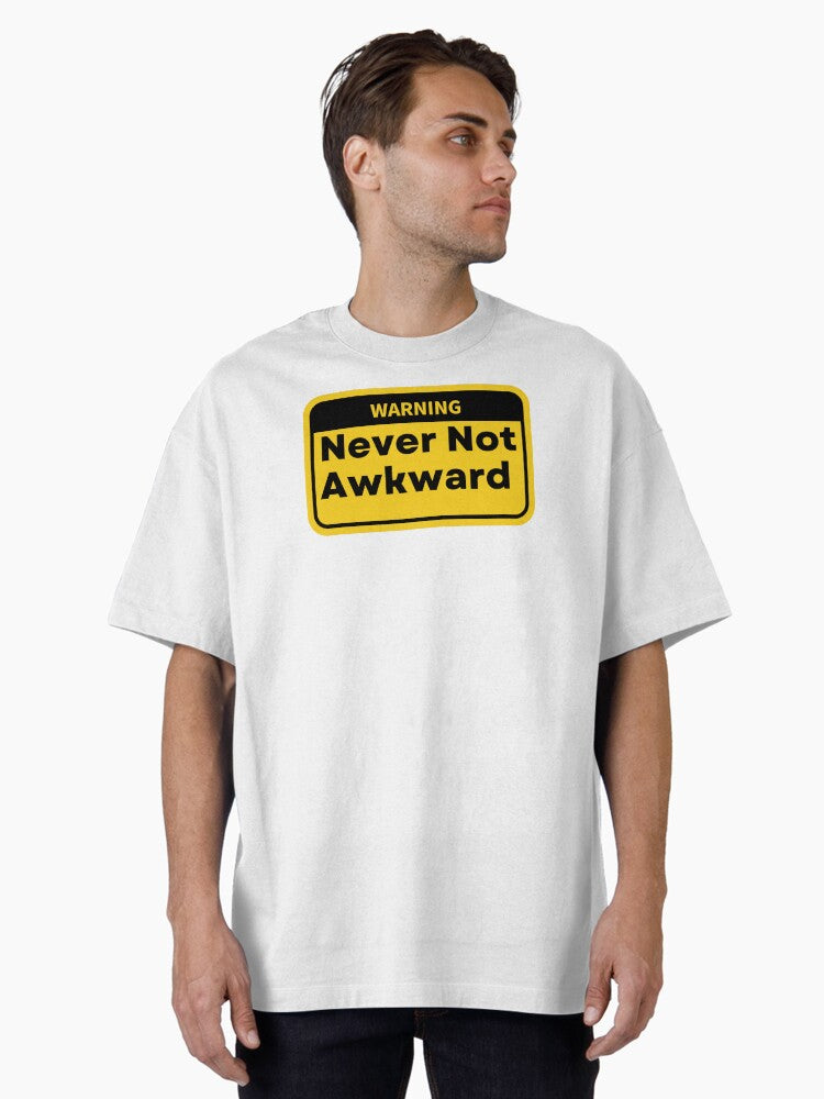 ADHD Quote Oversized T-Shirt