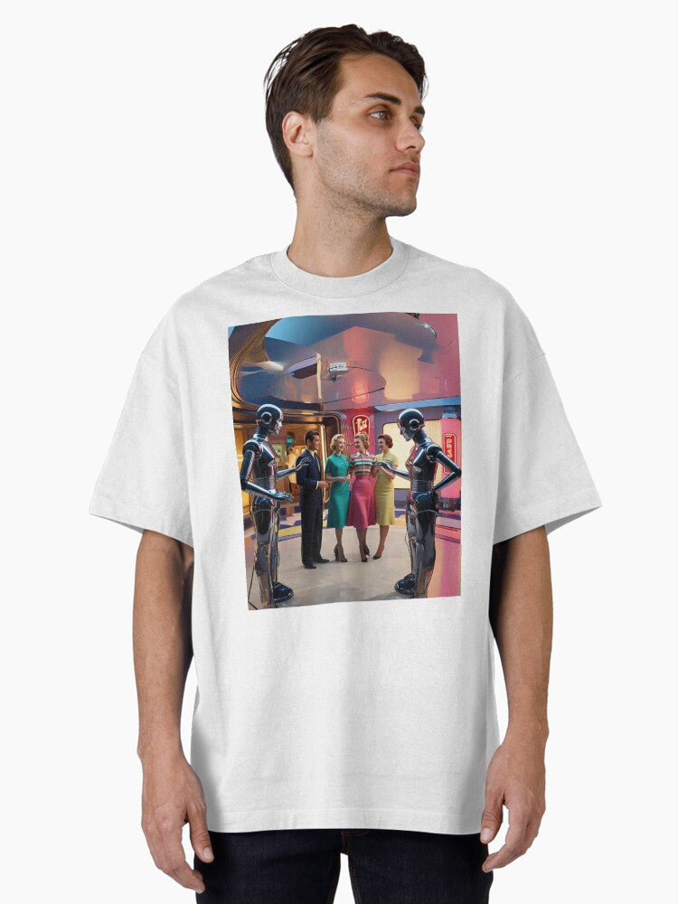 Vegas Retreat Oversized T-Shirt | Premium Unisex T-Shirt, Trending Graphic Tee