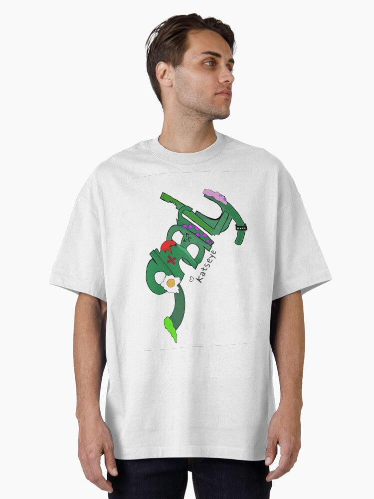 gnarly art Oversized T-Shirt
