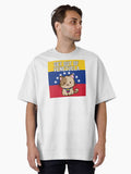 Venezuelan Cat Get out of Venezuela Oversized Shirt T Shirt Gift Ready