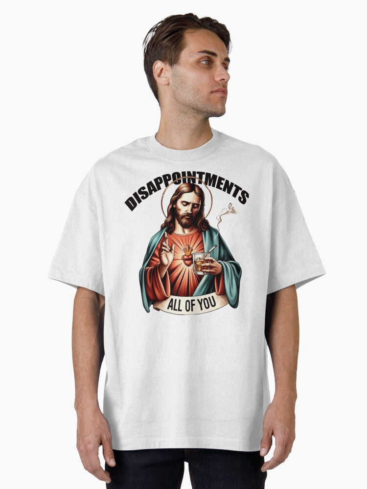 Jesus Anti Religion Oversized Shirt T Shirt Minimal Style