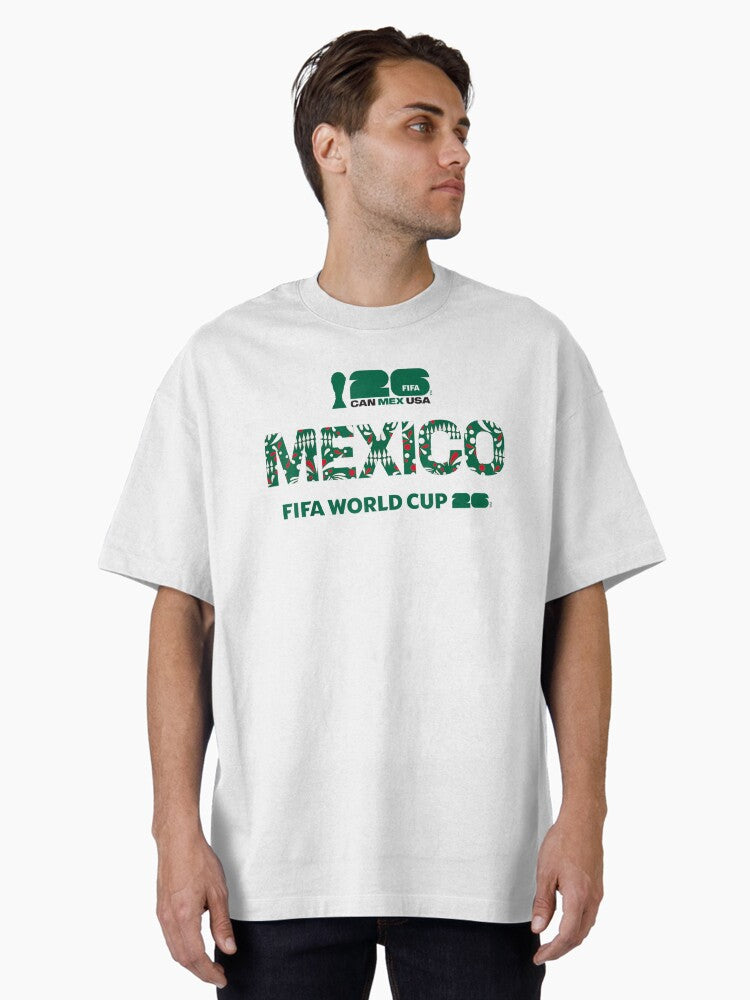 FIFA World Cup 26 Mexico Host Country Design Oversized T-Shirt