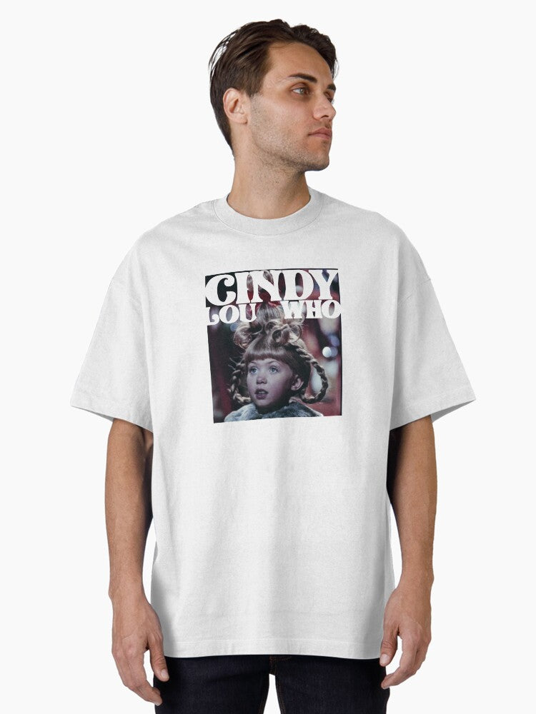 Cindy Lou Who Design Oversized T Shirt T Shirt Viral TikTok Best Seller Look