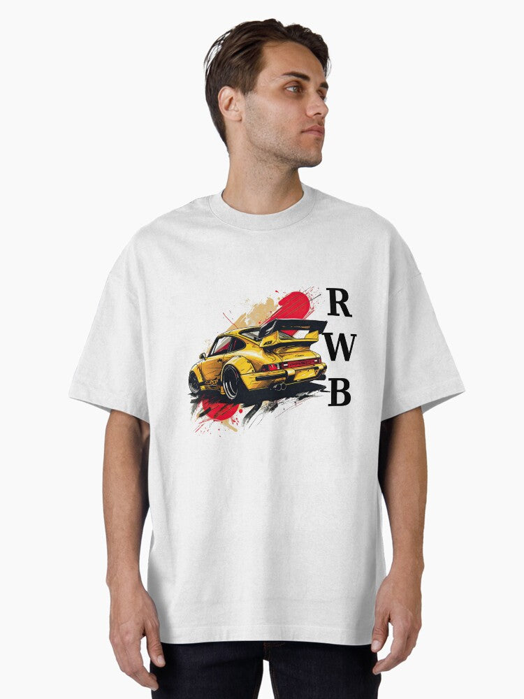 Yellow RAUH Welt Oversized T Shirt T Shirt Viral TikTok Limited Drop Feel
