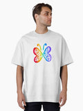 Neurodivergent Butterfly Oversized T-Shirt
