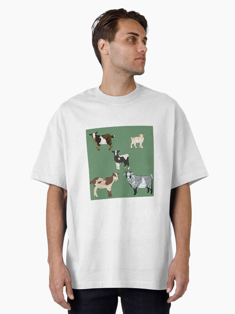 Nigerian Dwarf Goats Pattern Sage