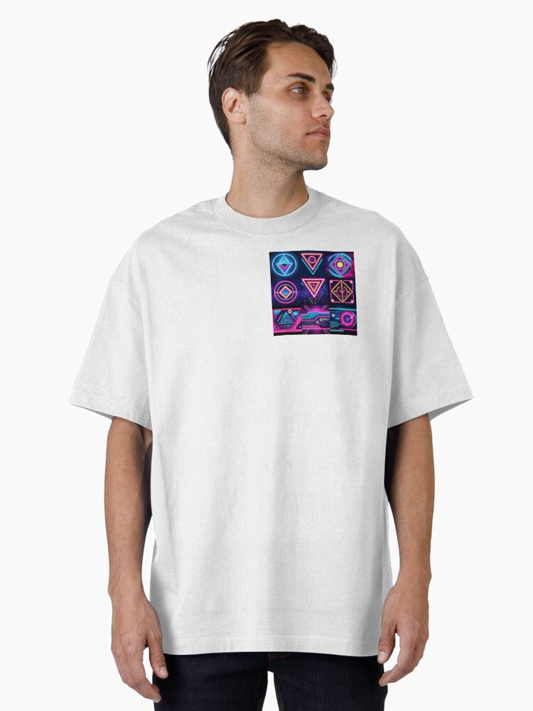 Retro futurism Oversized T-Shirt | Premium Unisex T-Shirt, Trending Graphic Tee