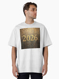 Happy new year Oversized T Shirt T Shirt Streetwear Style Best Seller Look