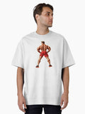 New Series Bodybuilder Sticker 7 Oversized T Shirt T Shirt Premium Print