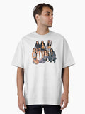 Katseye All Denim Group Outfit Oversized T-Shirt