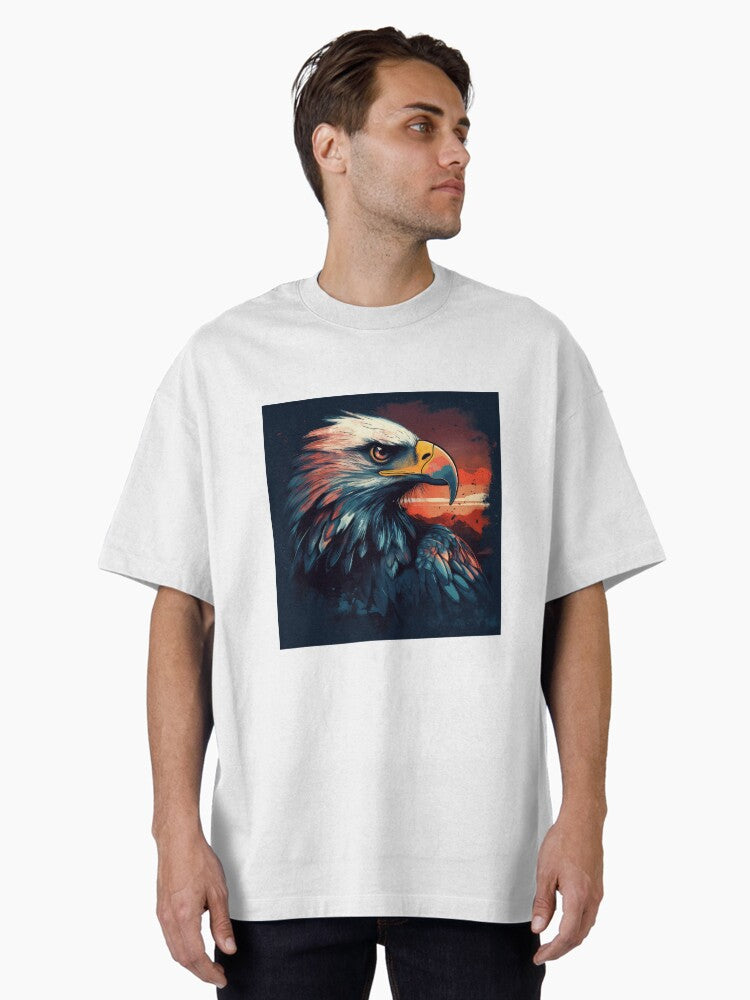 Eagle Oversized Shirt T Shirt Minimal Style