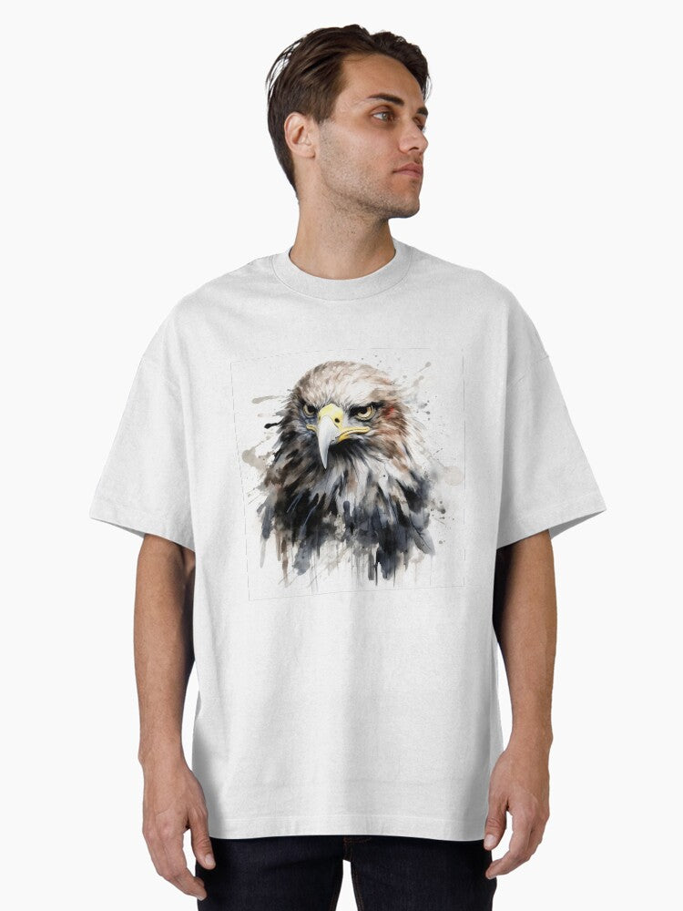 American Bald Eagle Oversized Shirt T Shirt Minimal Style
