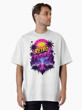 Retro Future Oversized T-Shirt | Premium Unisex T-Shirt, Trending Graphic Tee
