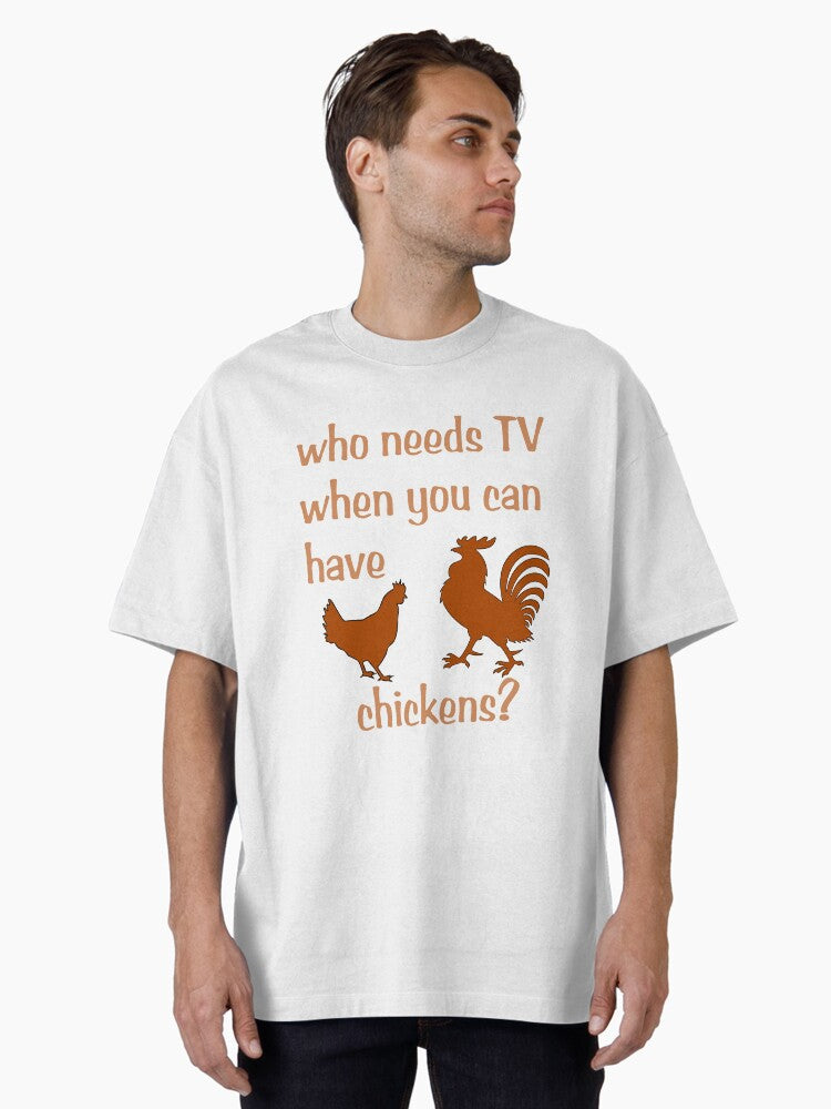 Who needs TV when you can have chickens?