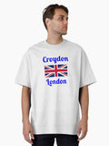 Croydon London Stylish Prints Oversized Shirt T Shirt Premium Quality