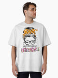 ADHD Warrior - UNBREAKABLE - ADHD Ribbon Oversized T-Shirt