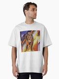 Retro Futurism Person Oversized T-Shirt | Premium Unisex T-Shirt, Trending Graphic Tee