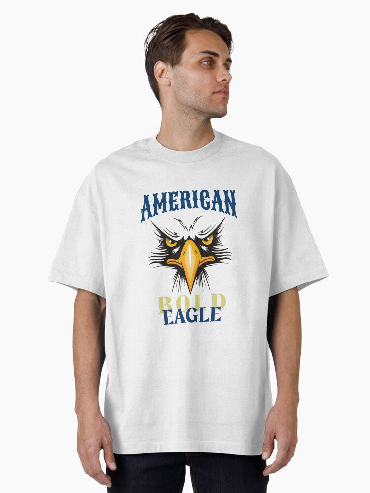 American Eagle Oversized Shirt T Shirt Clean Design