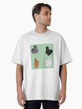Silkie Chicken Pattern Minty