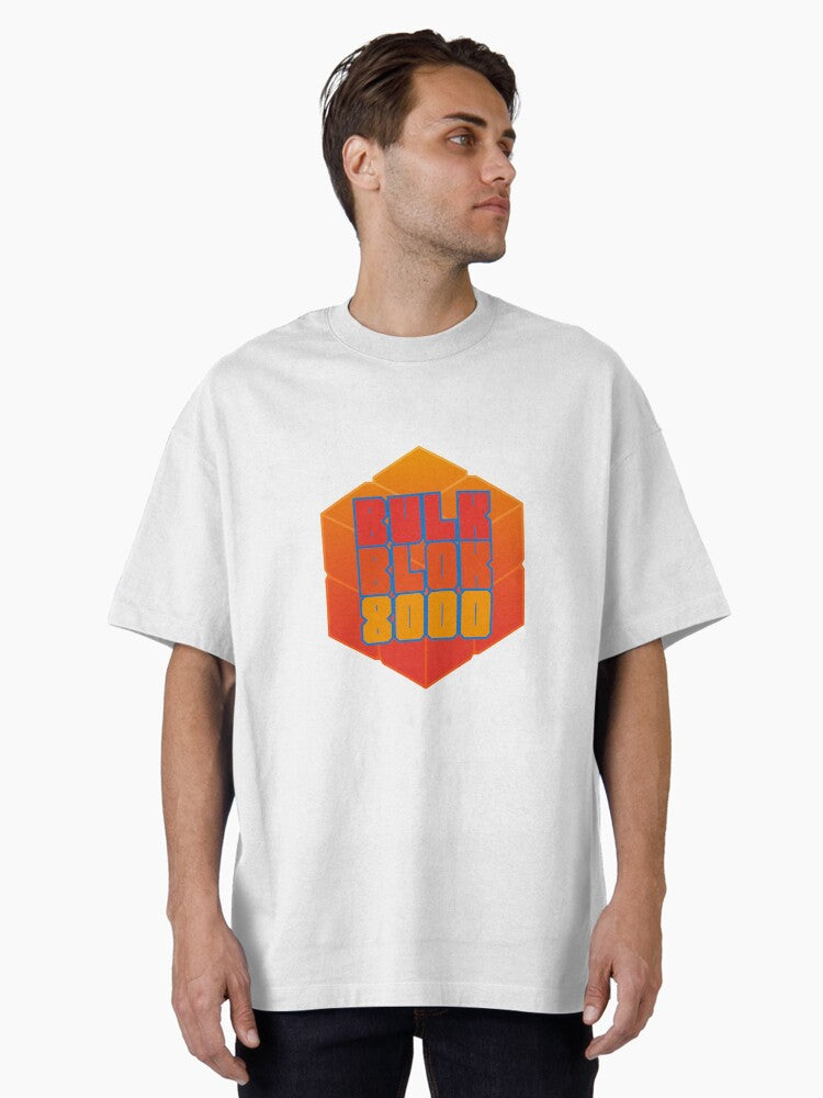 Bulk Blok 8000 Oversized T Shirt T Shirt Clean Design