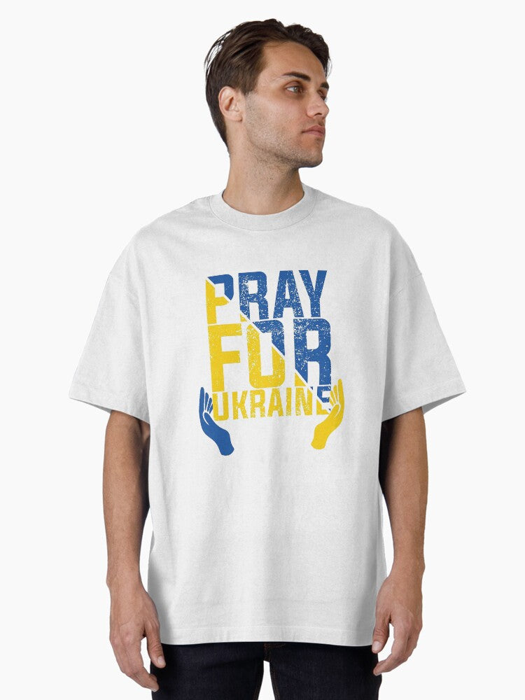 Ukraine President Volodymyr Zelensky Oversized Shirt T Shirt Peace Message