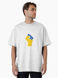 I stand with Ukraine Oversized Shirt T Shirt Minimal Style