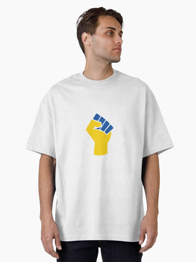 I stand with Ukraine Oversized Shirt T Shirt Minimal Style