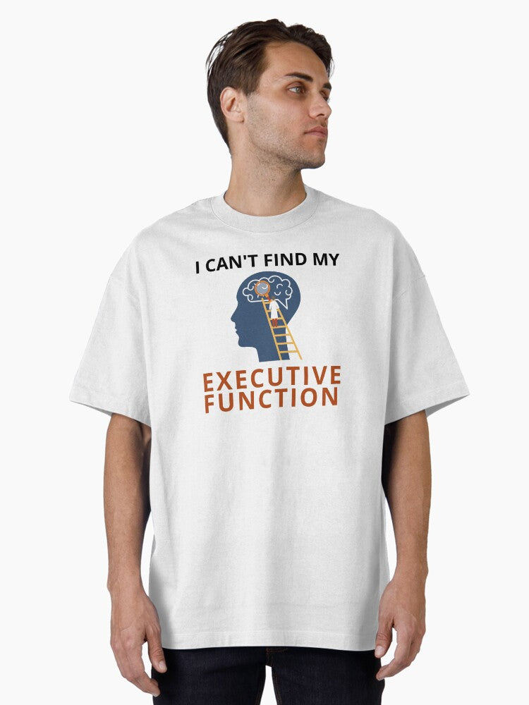 ADHD Humor Oversized T-Shirt