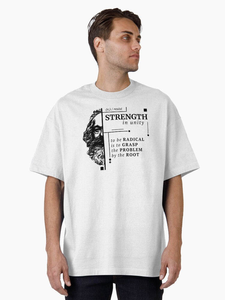 Progressive Politics Radical Leftist Oversized T Shirt T Shirt Premium Print