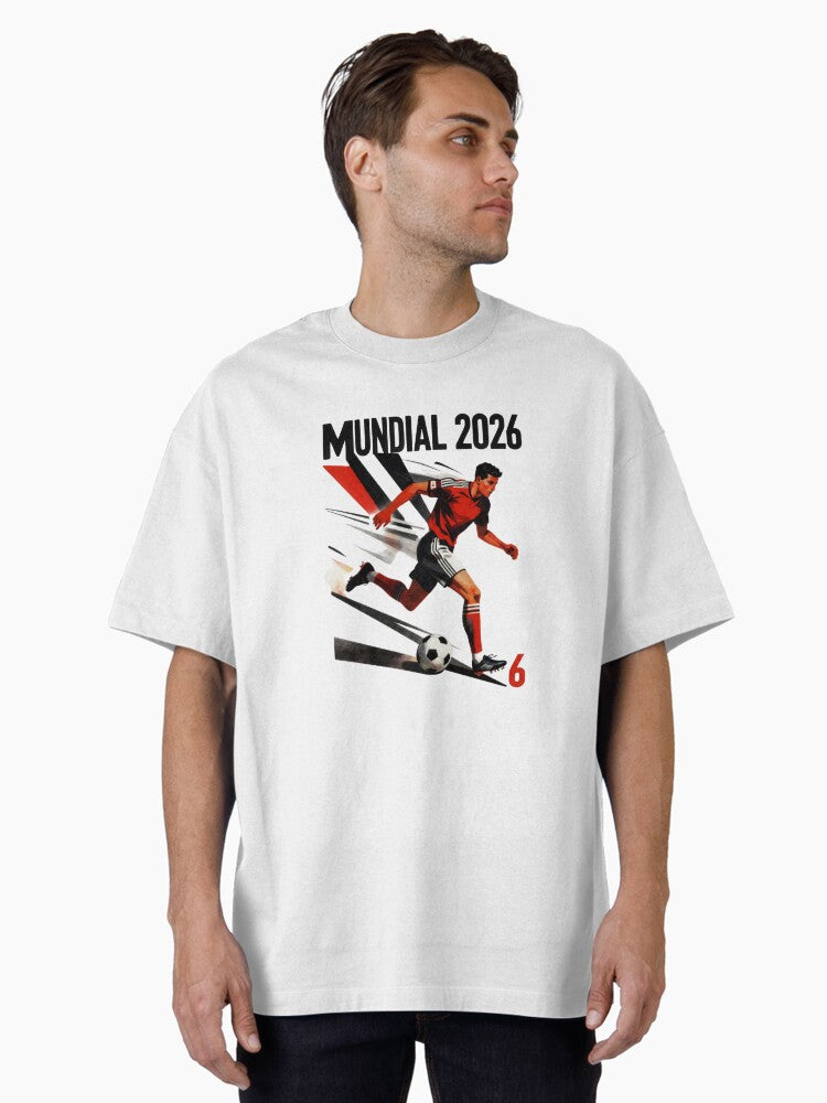 Fifa World Cup 2026: USA Canada Mexico retro Oversized T-Shirt