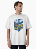 Dumbo New York City Brooklyn Neighborhood Oversized T Shirt
