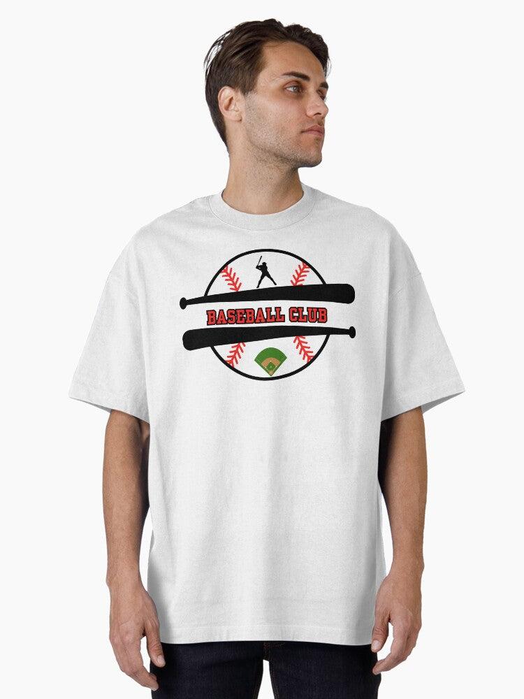 Baseball club Baseball Oversized T Shirt T Shirt High Search Demand Limited Drop Feel