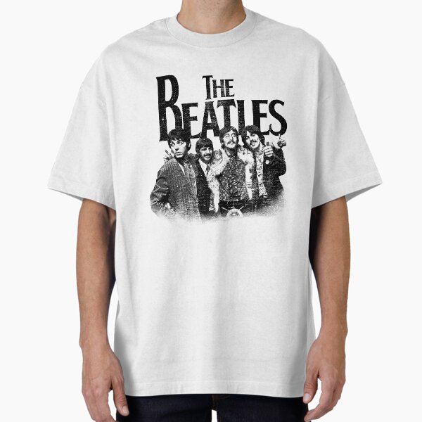THE BEATLES VINTAGE TEE Oversized T-Shirt for Sale by melonwatererl