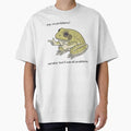 Funny Frog Saying No Problemo - Quirky Design Oversized T-Shirt for Sale by JossDesign15