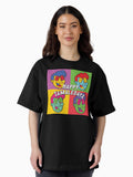 Happy Tamaledayz Pop Art Oversized T Shirt Women T Shirt Premium Print Fan Favorite