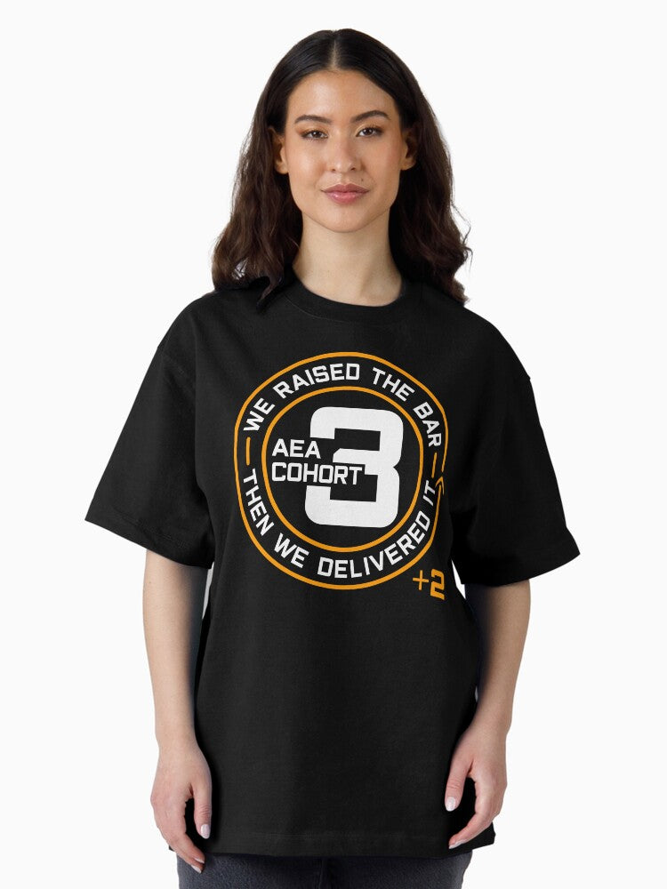 AEA Cohort 3 Oversized T Shirt Women T Shirt Premium Print Daily Wear
