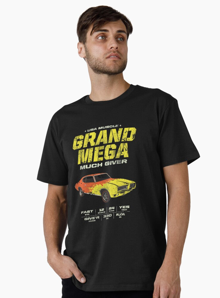 USA Muscle Grand Mega Much Giver Premium T Shirt T Shirt Premium Print Gift Ready