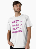 Feel It Touch It Play It Baseball Premium T Shirt T Shirt Streetwear Style Gift Ready