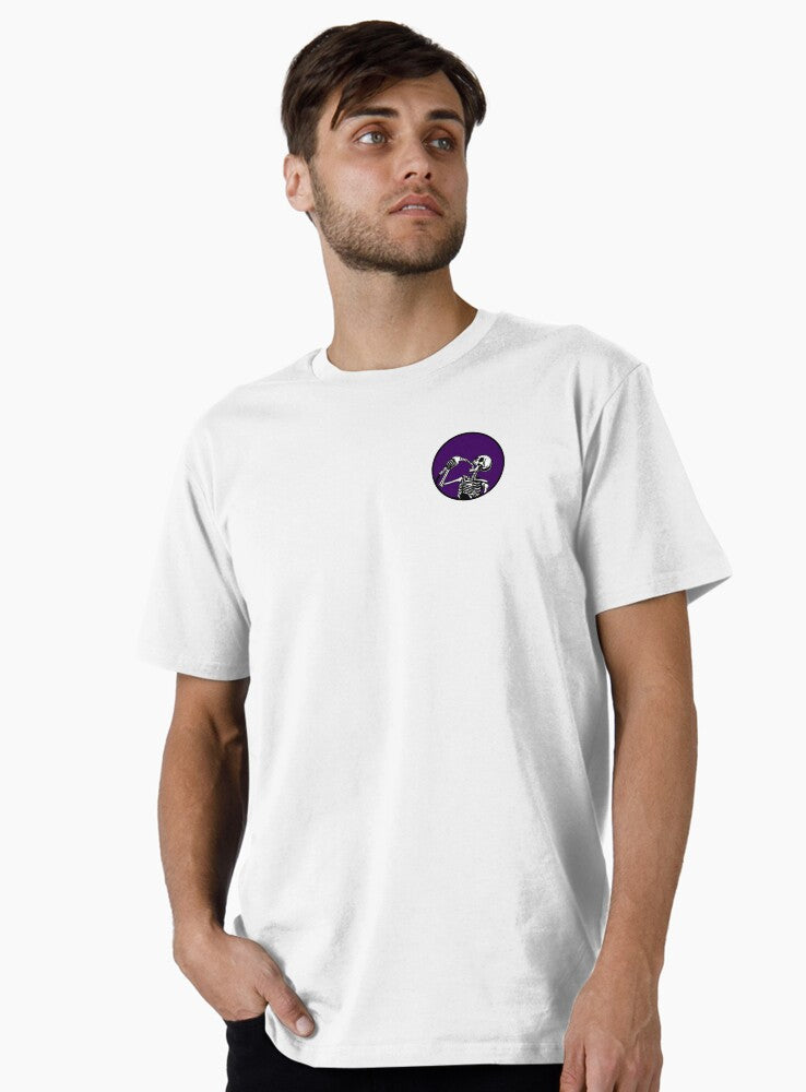 Caffeinated Gearhead Skeleton Logo Premium T Shirt T Shirt Viral TikTok Limited Drop Feel