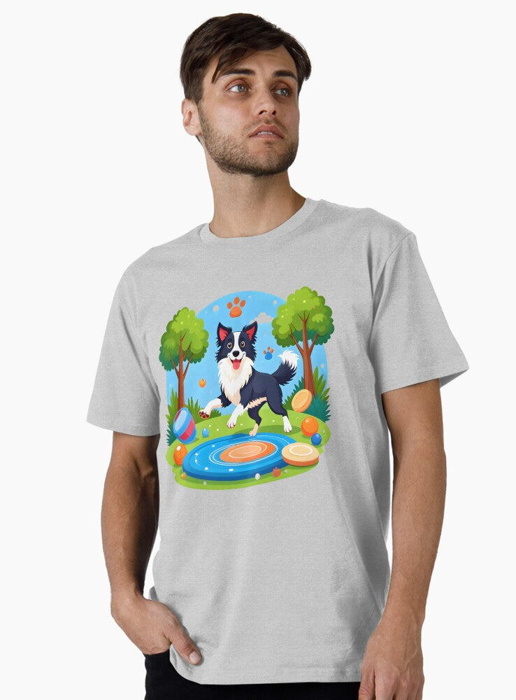 Happy Border Collie Playtime