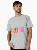 2026 Gradient Typography New Year Colorful DigiArt Modern Bold Number Design Premium T Shirt T Shirt Streetwear Style