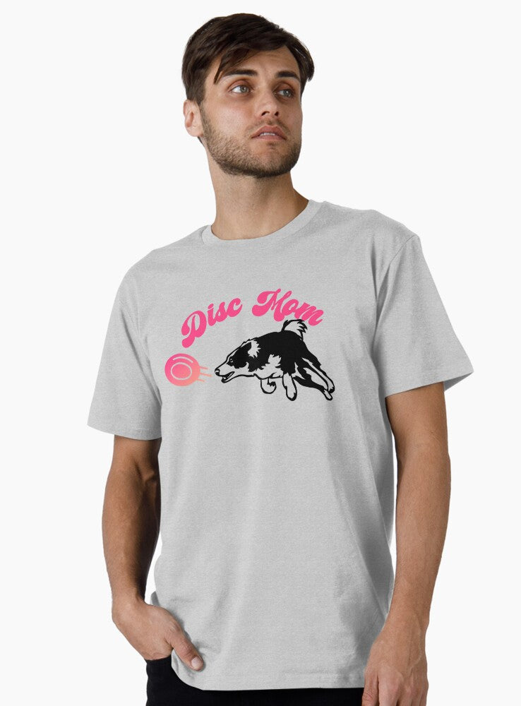 Cute Border Collie Disc Mom