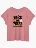 Trick Or Treat Halloween Relaxed T Shirt Premium Print