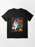 Trick Or Treat Happy Halloween Pumpkin Ghost Essential T Shirt US Trend