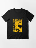 Spooky Season Halloween Cute Cartoon Ghost Pumpkin Bat Spider Star Essential T Shirt