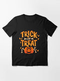 Vintage Lettering Trick Treat Essential T Shirt Everyday Wear